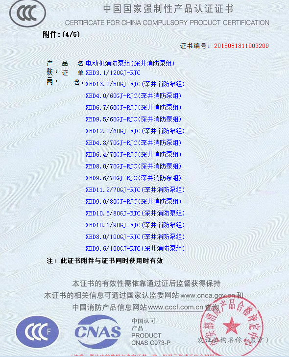 热烈庆祝我公司生产”深井消防泵组”130多种型号获得3CF证书(图5)