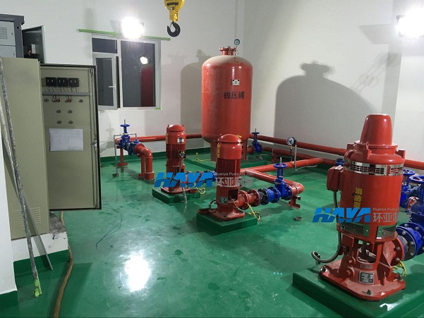 内蒙古（蒙西1000千伏变电站）深井消防泵设备安装调试完毕(图3)